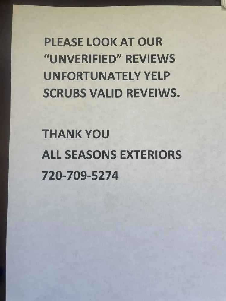 Slide of All Seasons Exteriors