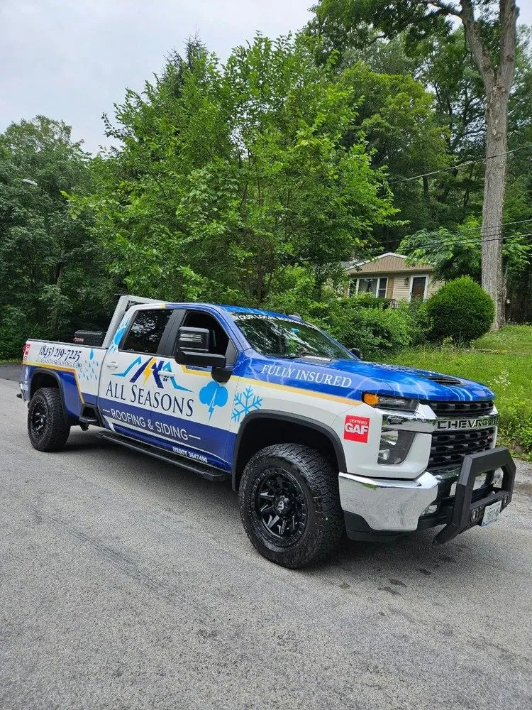 Slide of All Seasons Roofing & Siding