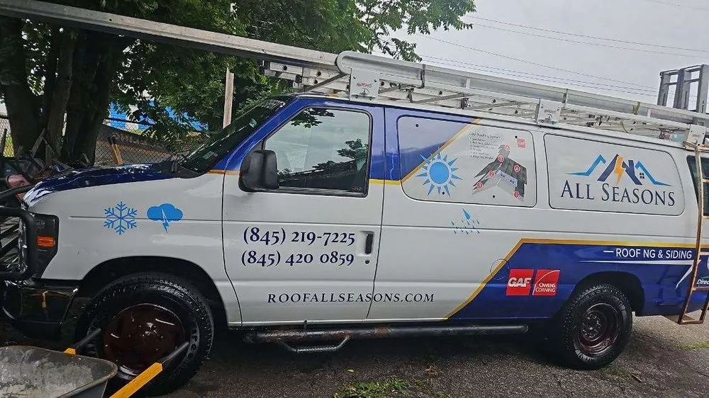 Slide of All Seasons Roofing & Siding