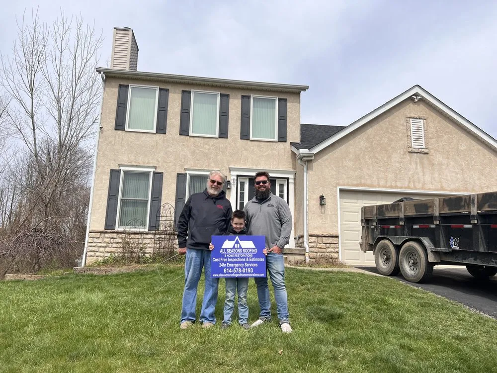 Slide of All Seasons Roofing