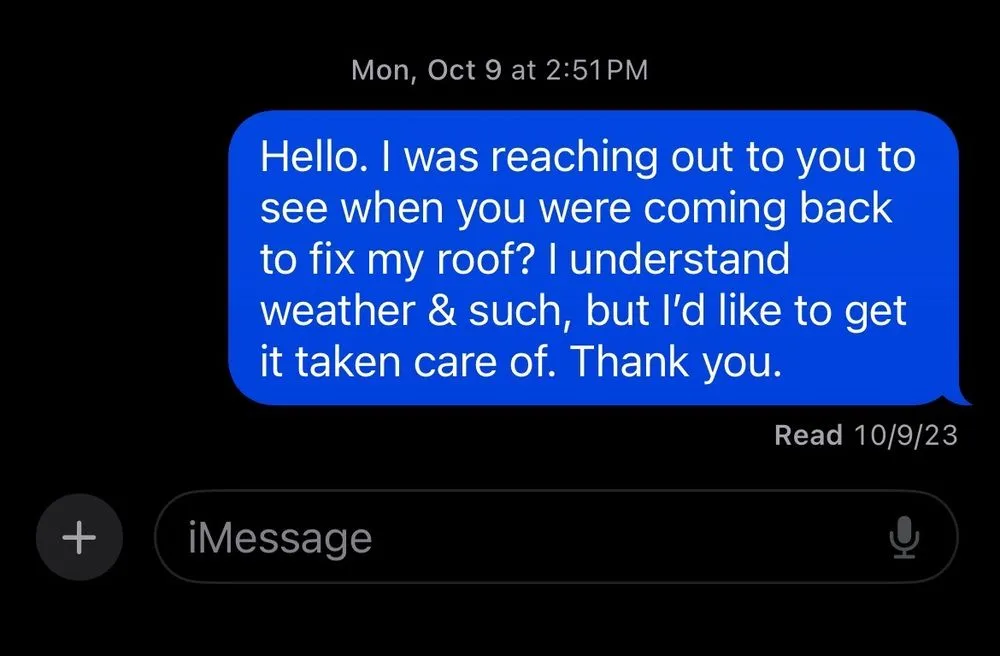 Slide of All Seasons Roofing