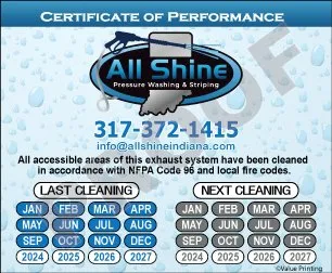 Slide of All Shine Pressure Washing And Striping