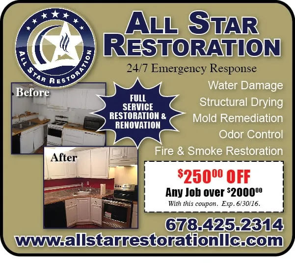 Licensed roof inspection for fast service in Bethlehem, GA by All Star Restoration