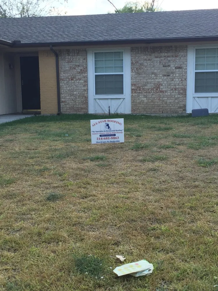 Slide of All Star Roofing Of Garland