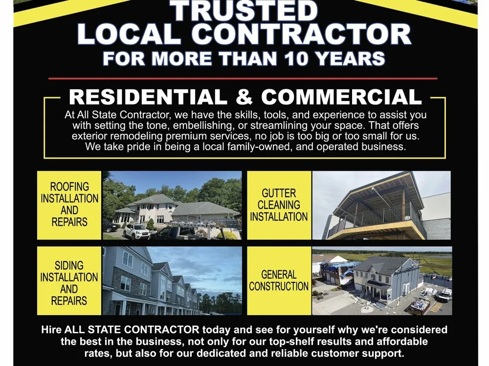 Slide of All State Contractor's