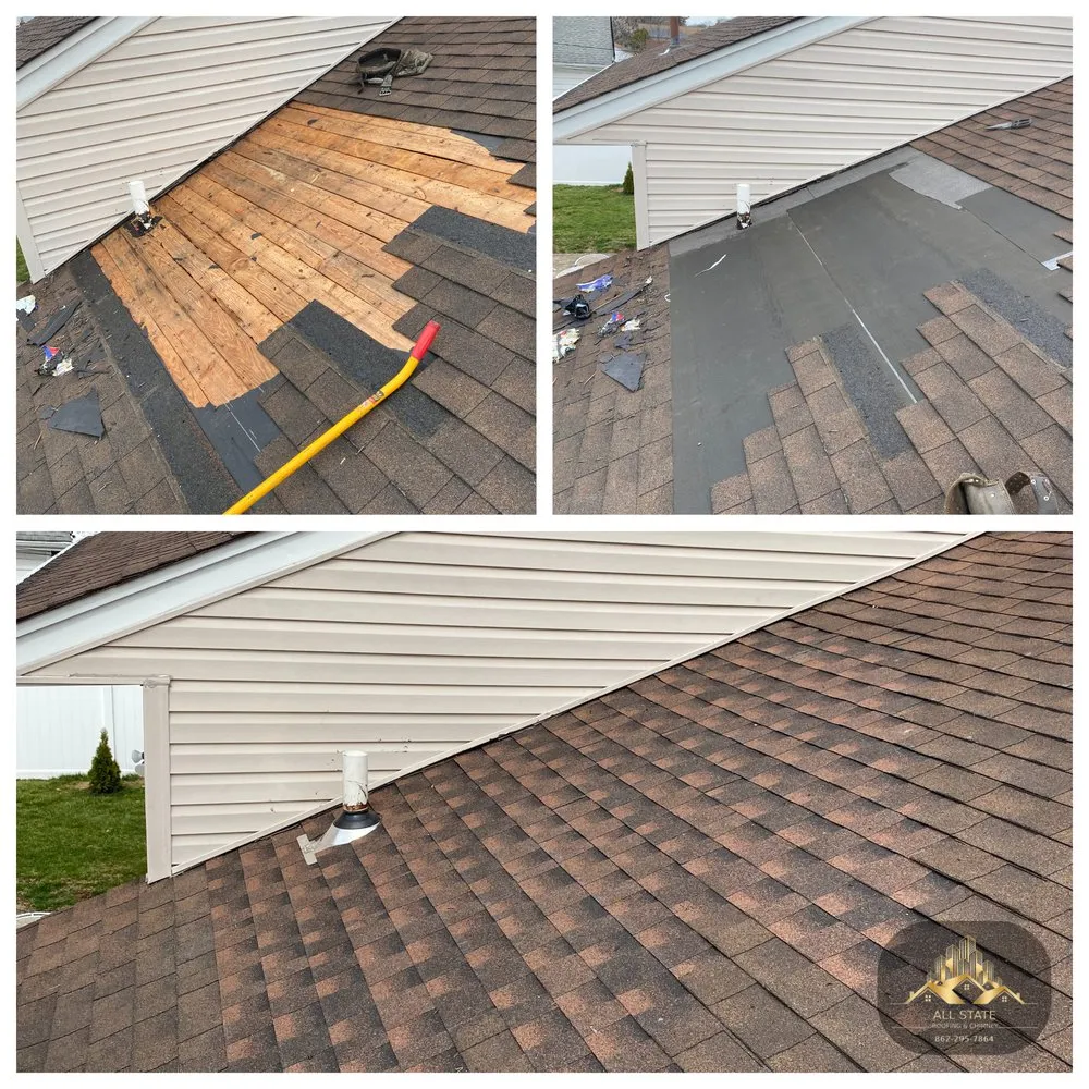 Slide of All State Roofing and Chimney NJ