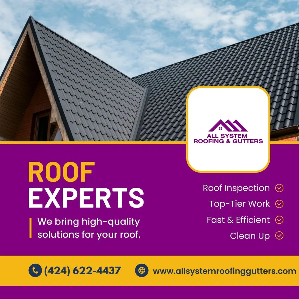 Slide of All System Roofing & Gutters