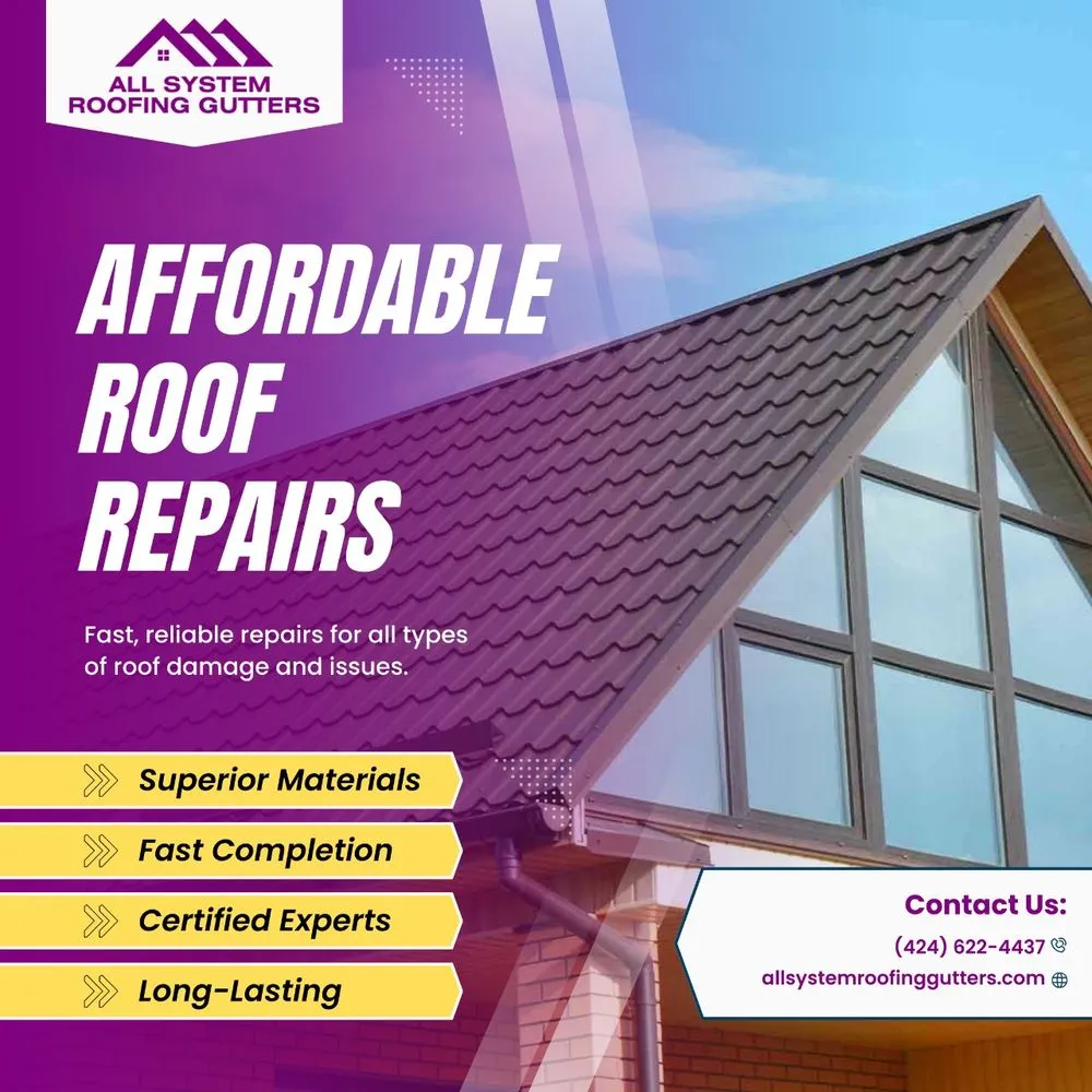 Slide of All System Roofing & Gutters