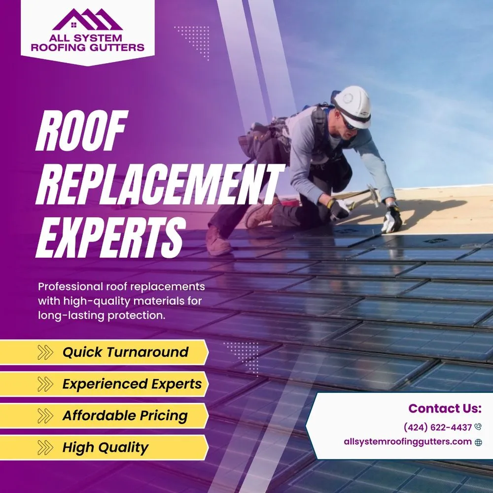 Slide of All System Roofing & Gutters