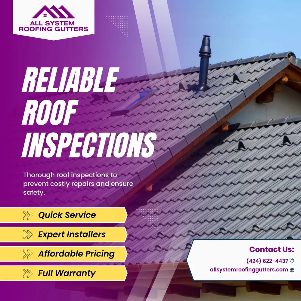 Slide of All System Roofing & Gutters