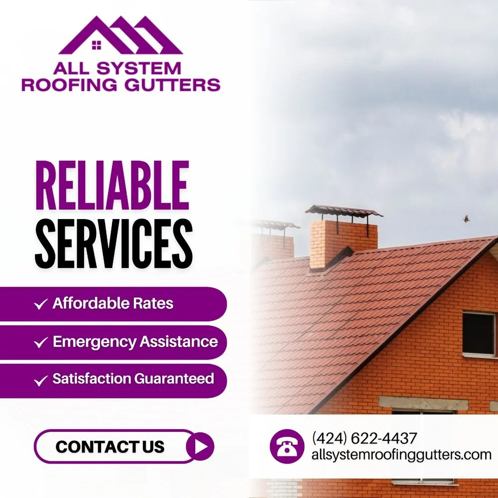 Slide of All System Roofing & Gutters