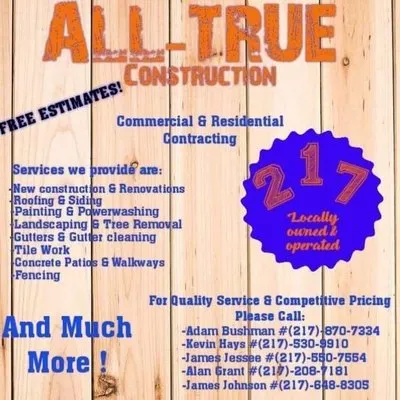 All True Construction Logo