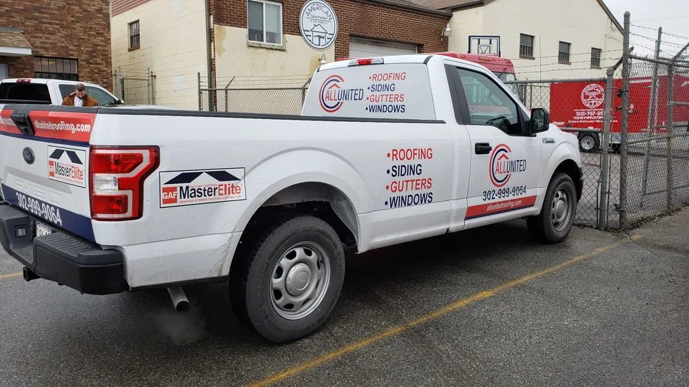 Slide of ALL UNITED Roofing and Siding