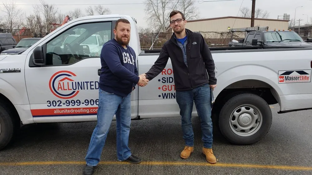 Slide of ALL UNITED Roofing and Siding