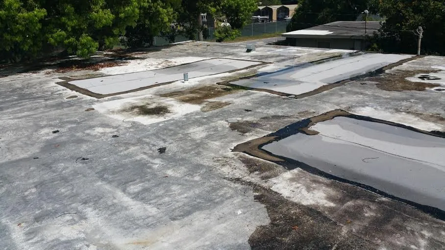 Slide of All Weather Insulated Roof Coating Services