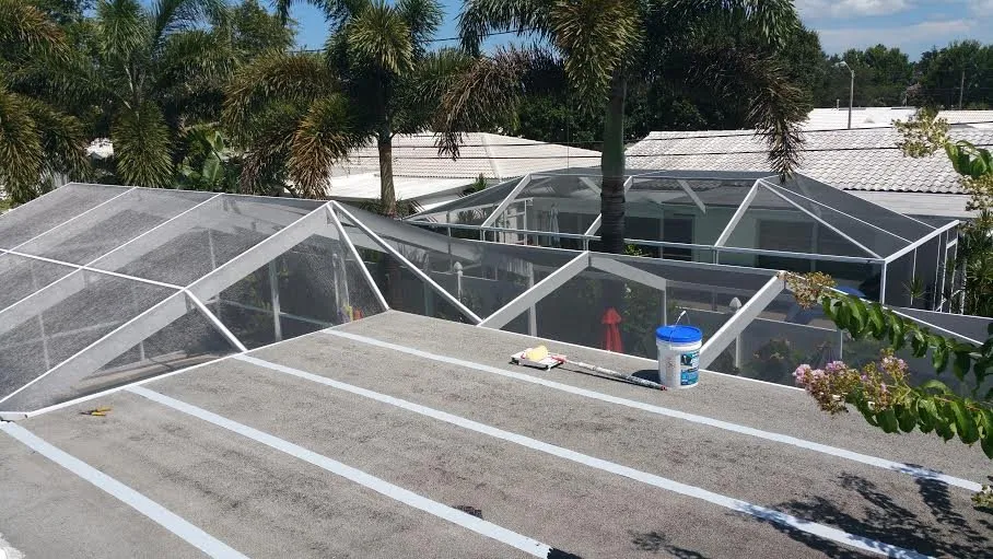 Slide of All Weather Insulated Roof Coating Services