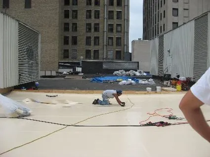 Slide of All Weather Roof