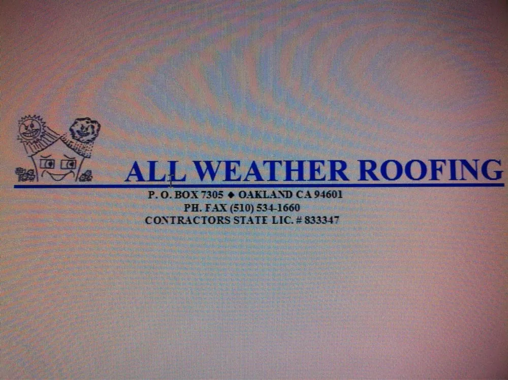 Slide of All Weather Roofing