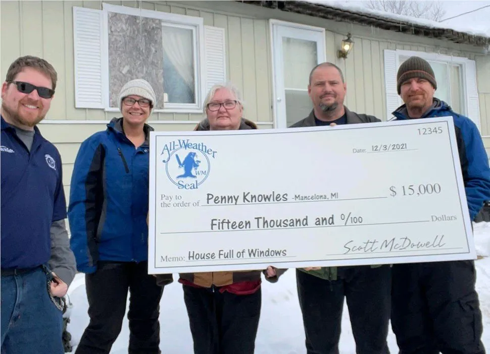 Slide of All-Weather Seal of West Michigan