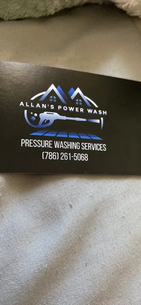 Slide of Allan Pressure Washing