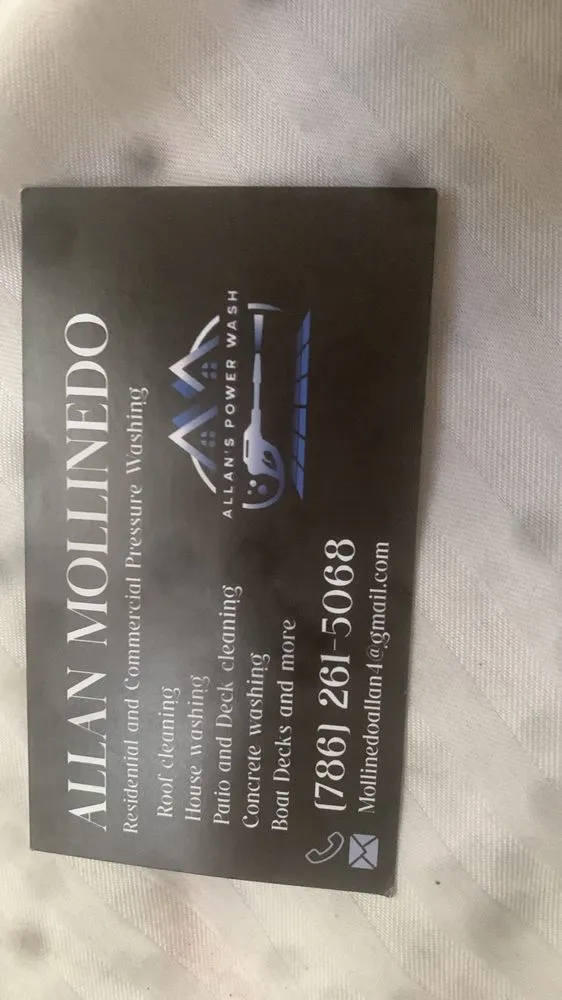 Slide of Allan Pressure Washing