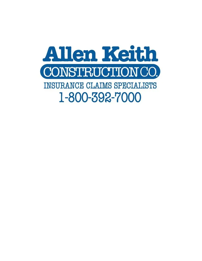 Slide of Allen Keith Construction
