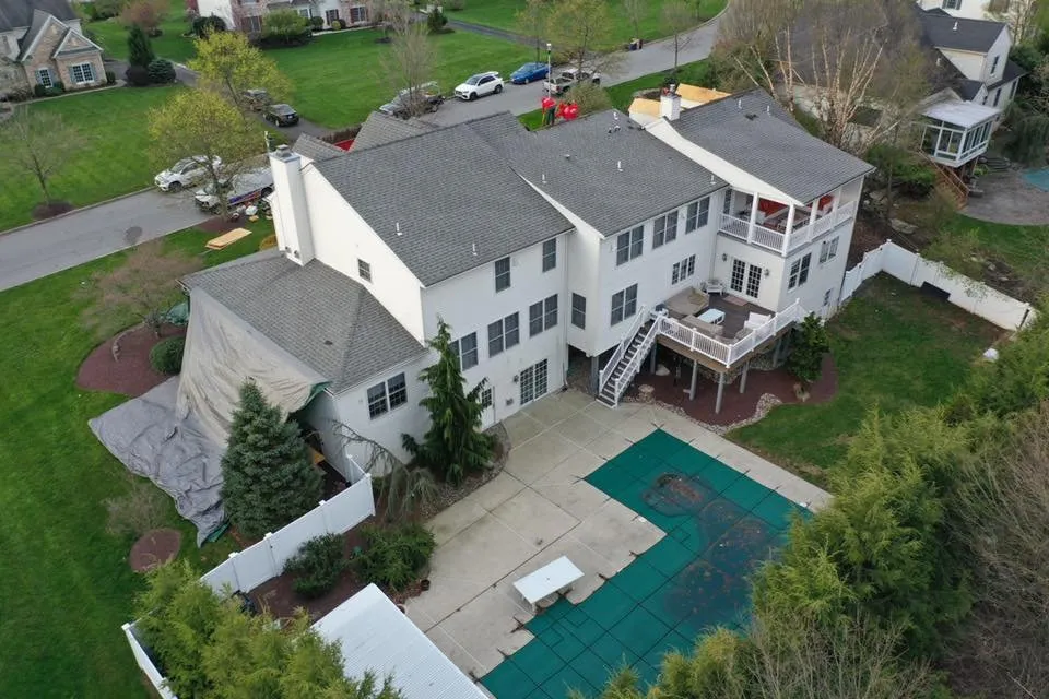 Slide of Allentown Roofing Pros