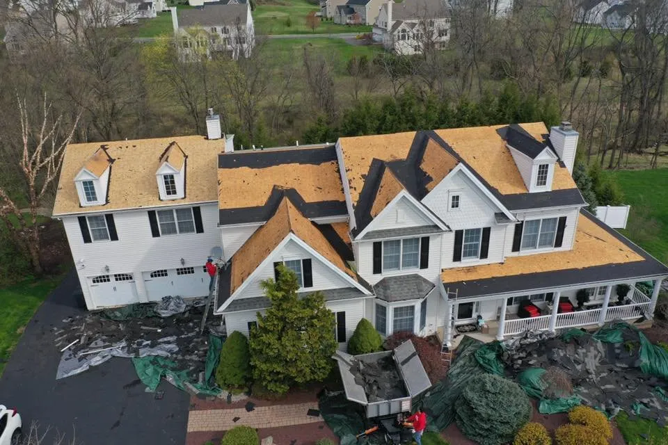 Slide of Allentown Roofing Pros