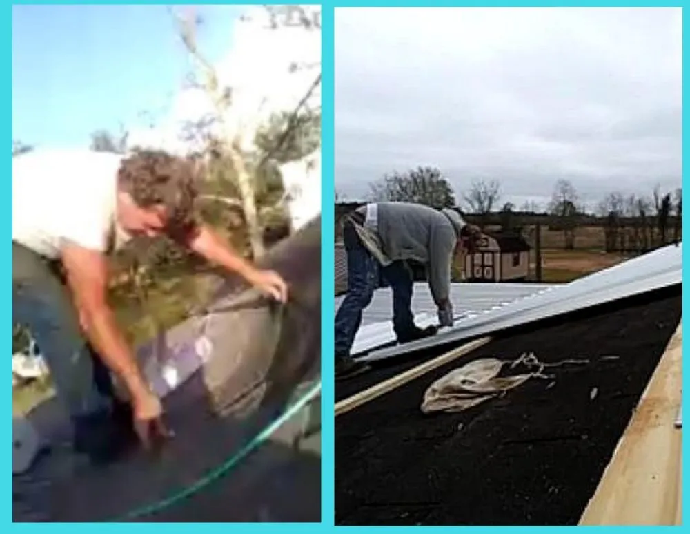 Emergency roof leak repair in Hull, TX by Allhome Repairs
