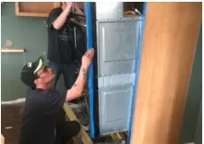 Slide of Alliance Roof and Fence