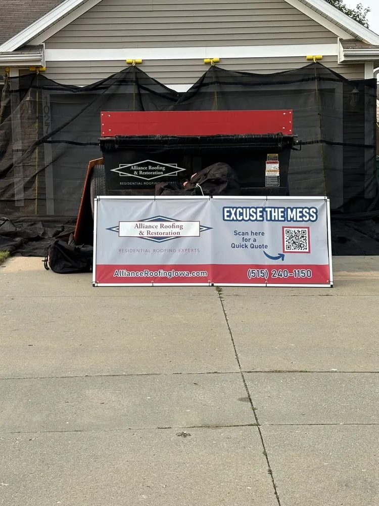 Slide of Alliance Roofing and Restorations