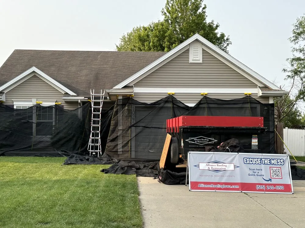 Slide of Alliance Roofing and Restorations