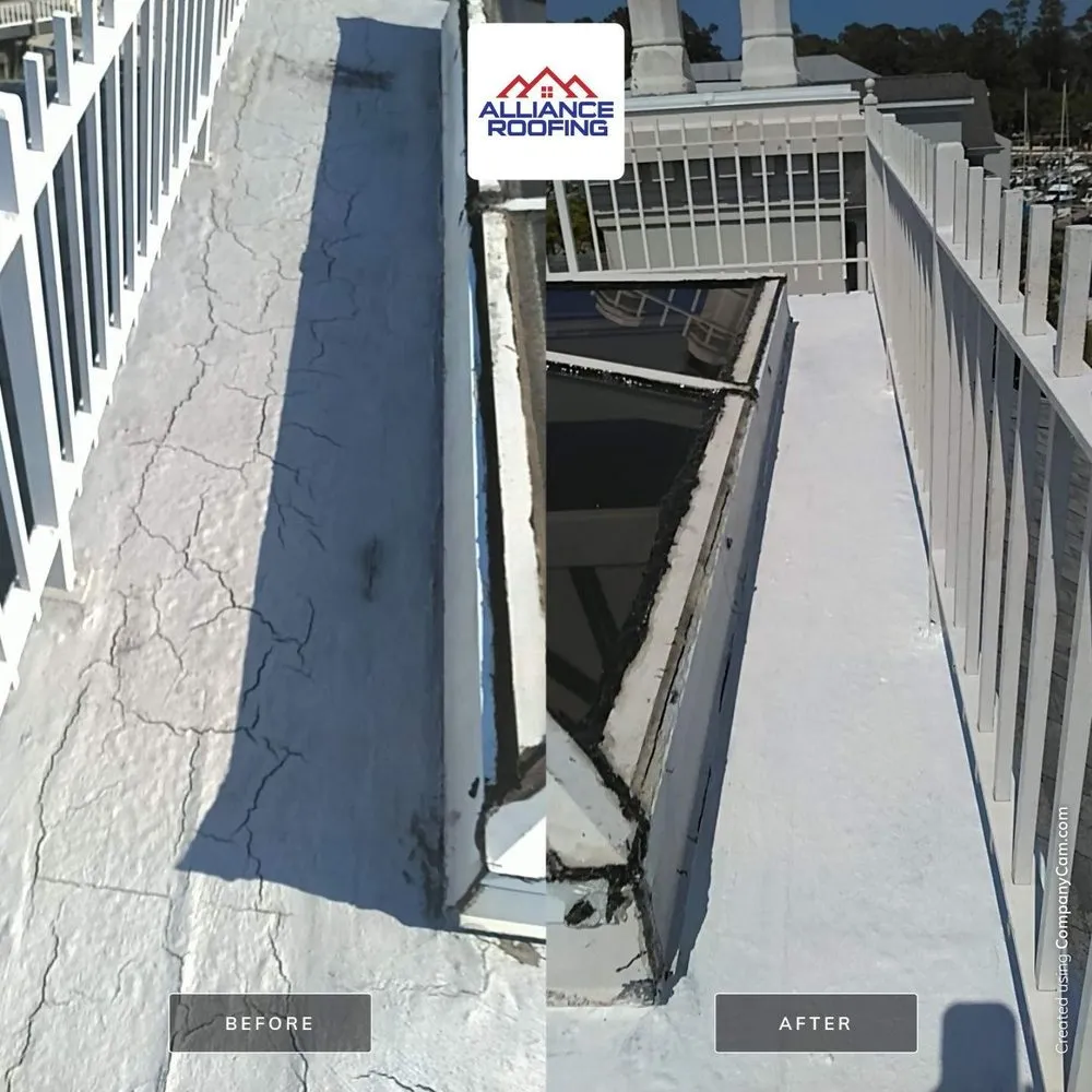 Slide of Alliance Roofing