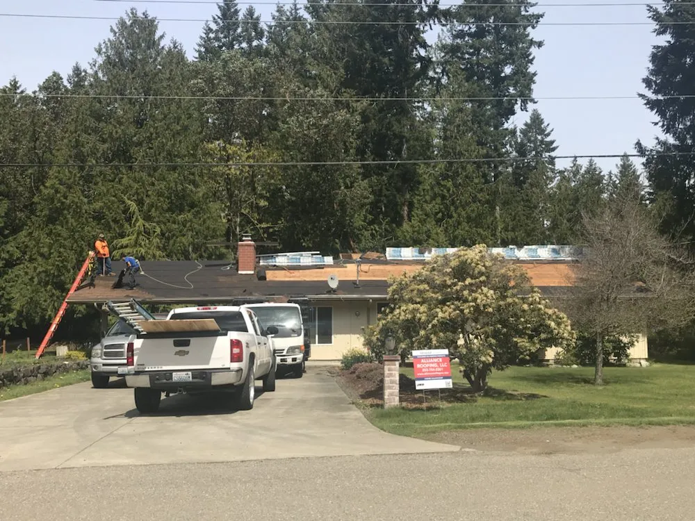 Slide of Alliance Roofing