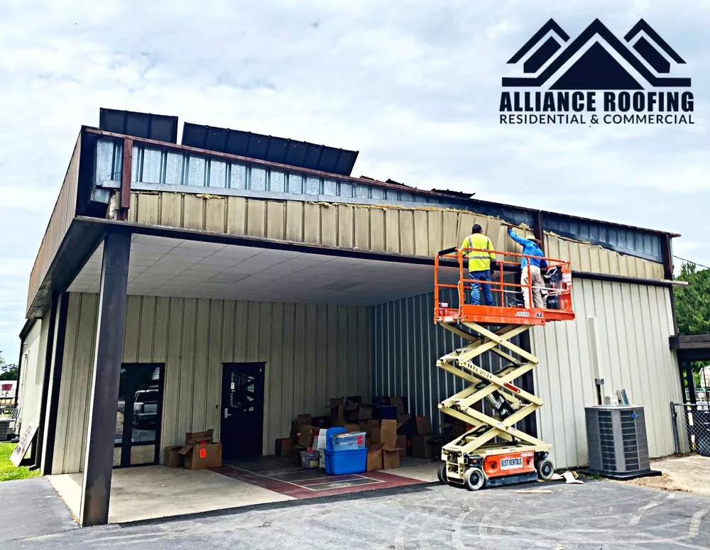 Slide of Alliance Roofing