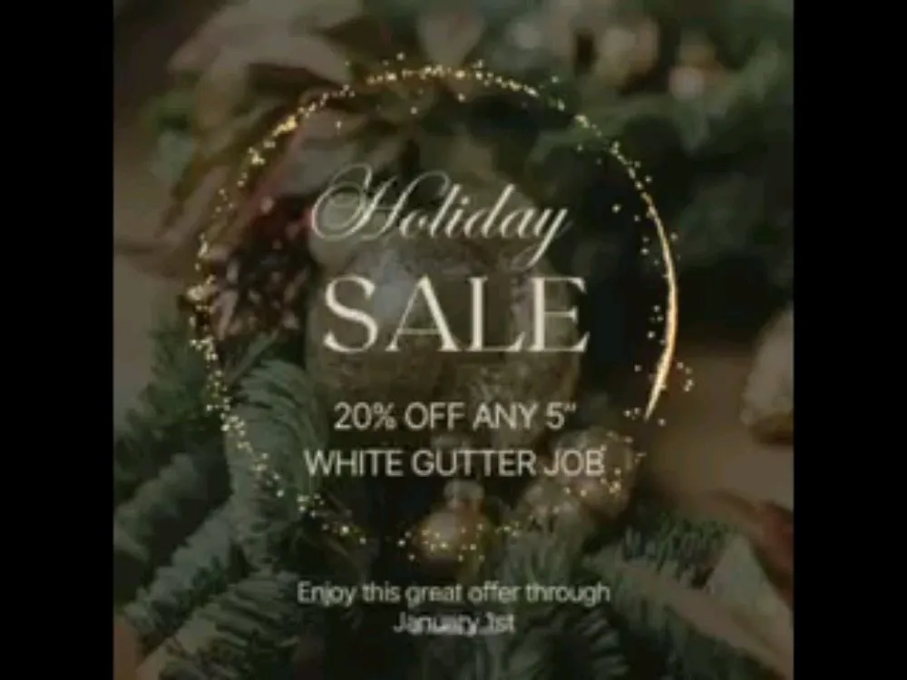 Slide of Alliance Seamless Gutters