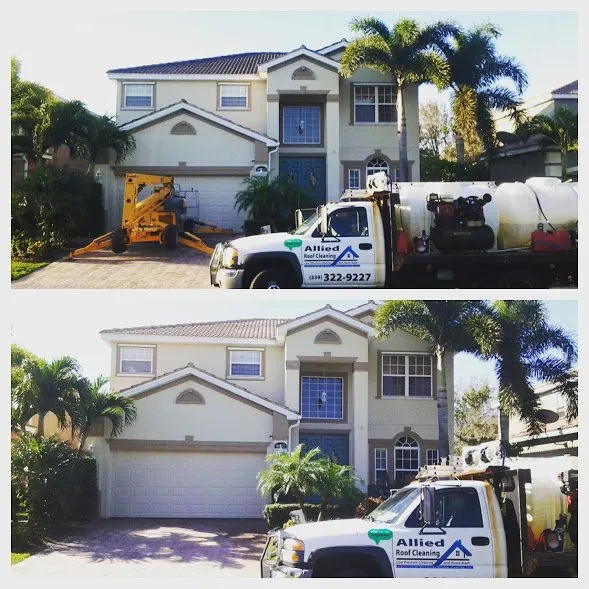 Slide of Allied Roof Cleaning