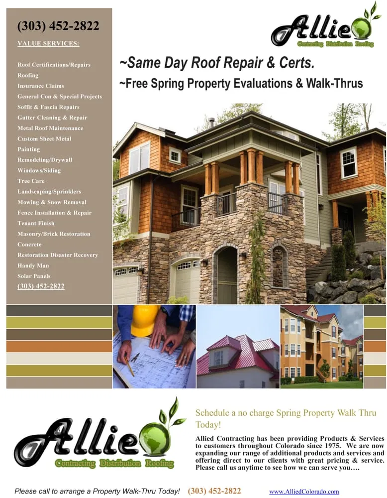 Slide of Allied Roofing & Contracting