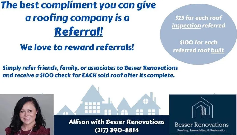 Slide of Allison with Besser Renovations