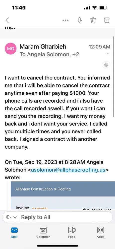 Slide of Allphase Construction & Roofing