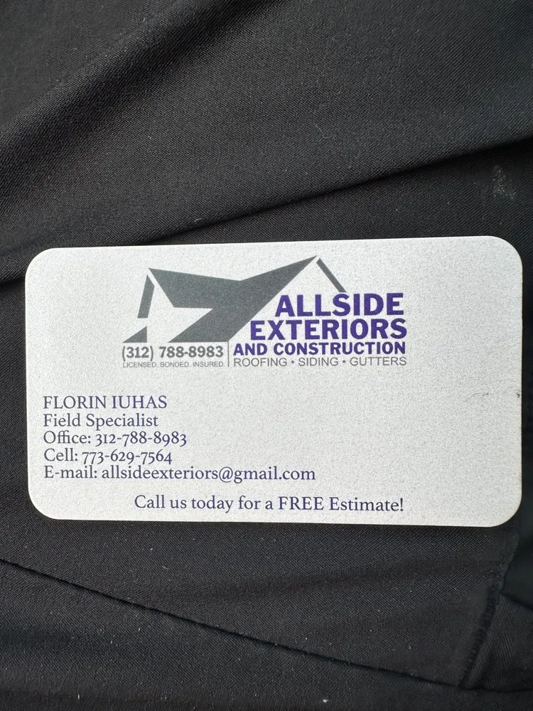 Slide of AllSide Exteriors & Construction