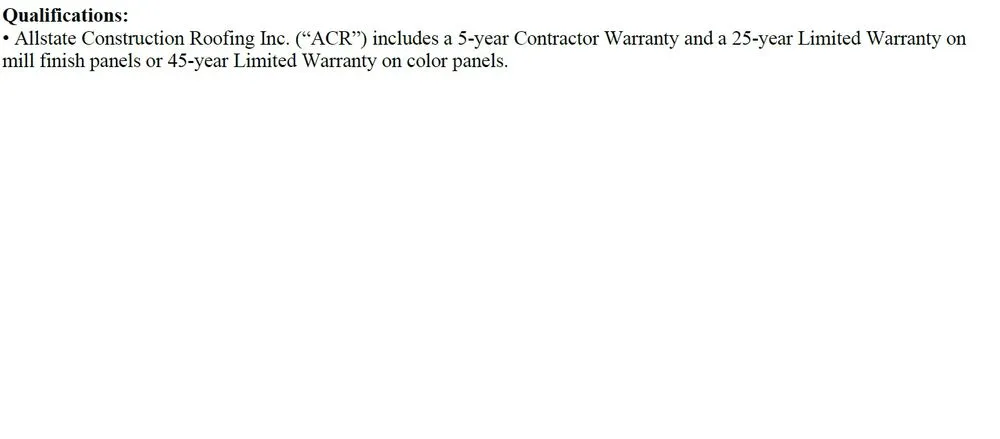 Slide of Allstate Construction Roofing