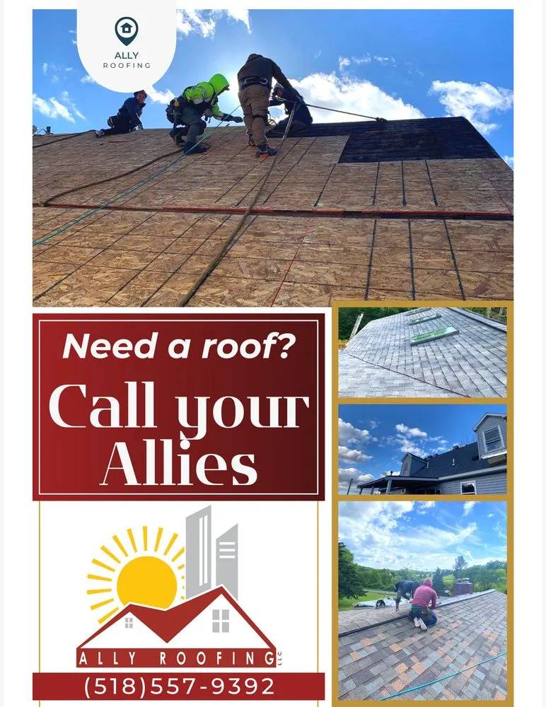 Slide of Ally Roofing