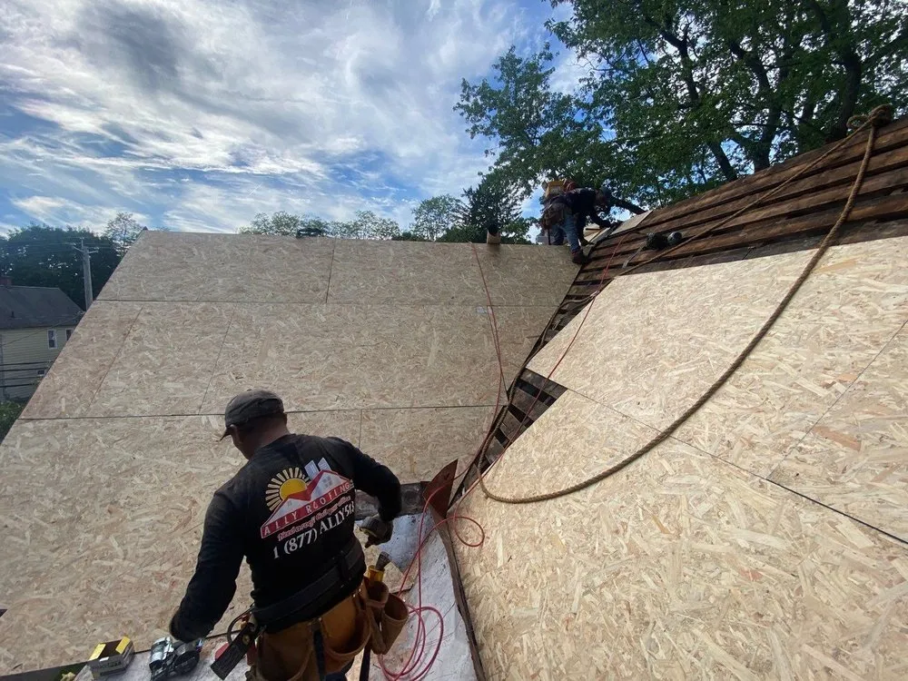 Slide of Ally Roofing