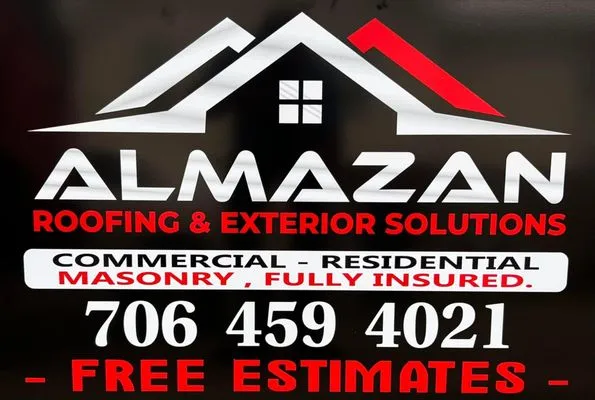 Almazan Roofing & Exterior Solutions Logo