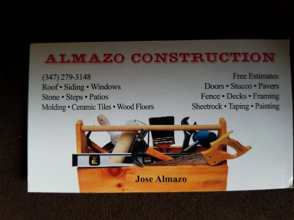 Slide of Almazo Construction