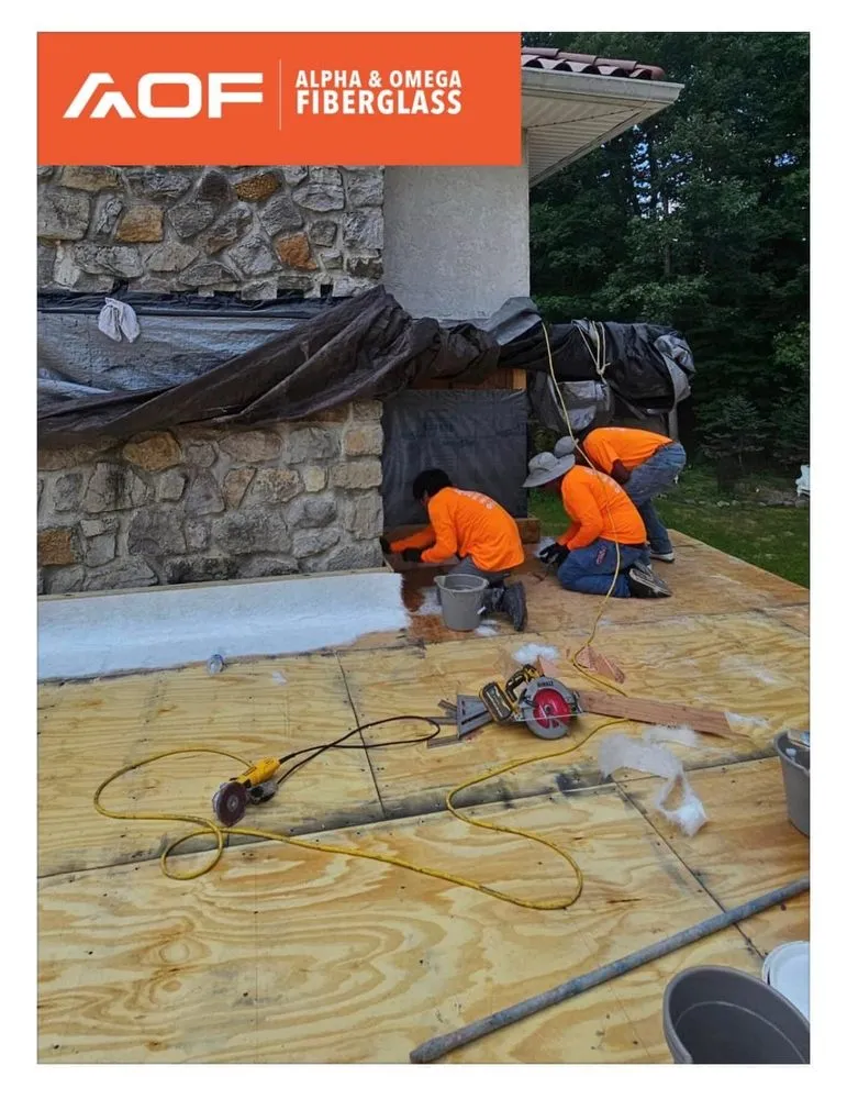 Slide of Alpha & Omega Fiberglass