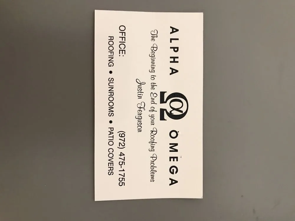 Slide of Alpha & Omega Roofing