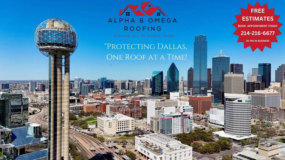 Slide of Alpha and Omega Roofing