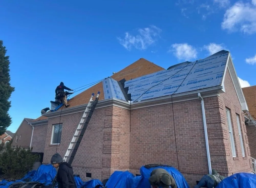 Slide of Alpha and Omega Roofing